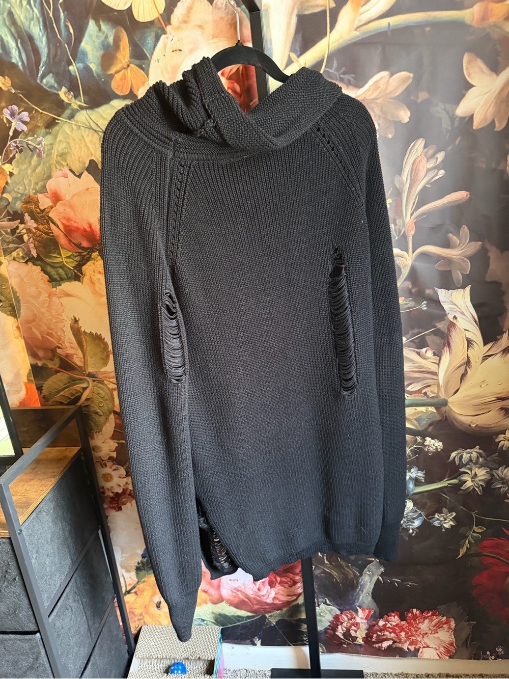 KILLSTAR Sz Small Sweet Sixx black turtleneck sweater dress